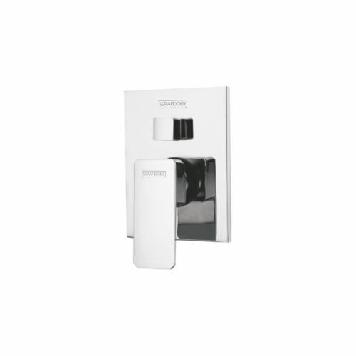 Single Lever Concealed Diverter High Flow  Chrome